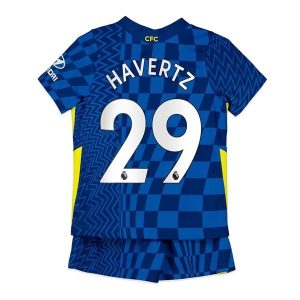 Chelsea Havertz 29 Børn HjemmebaneSæts 2021-2022 - Fodboldtrøjer