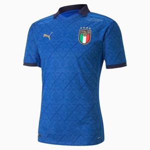 Italien Hjemme Trøjer 2021 - Fodboldtrøjer(S/S)