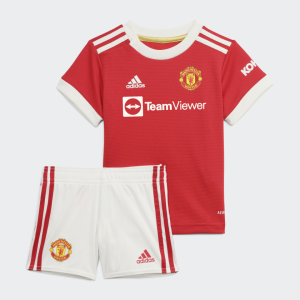 Manchester United Børn HjemmebaneSæts 2021/22 - Fodboldtrøjer