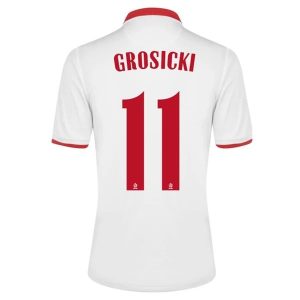 Polen Grosicki 11 Hjemme Trøjer 2021 - Fodboldtrøjer(S/S)